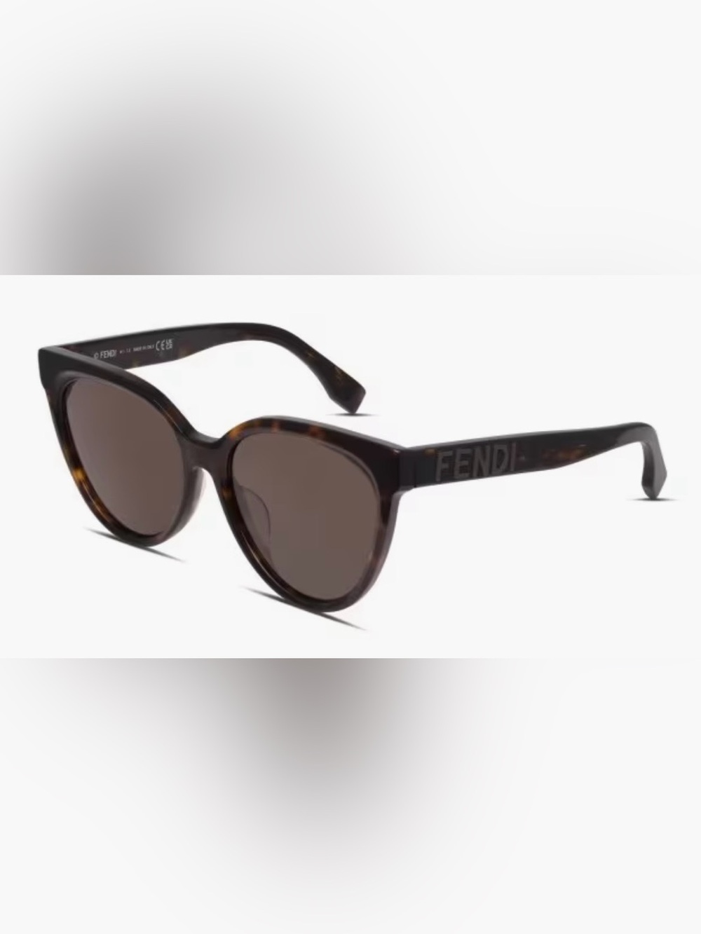 Fendi Women's Cat-Eye Sunglasses in Havana Tortoise